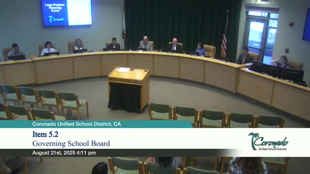 CUSD Proposes $3.1M Financing to Address Budget Deficit and Maintain Services