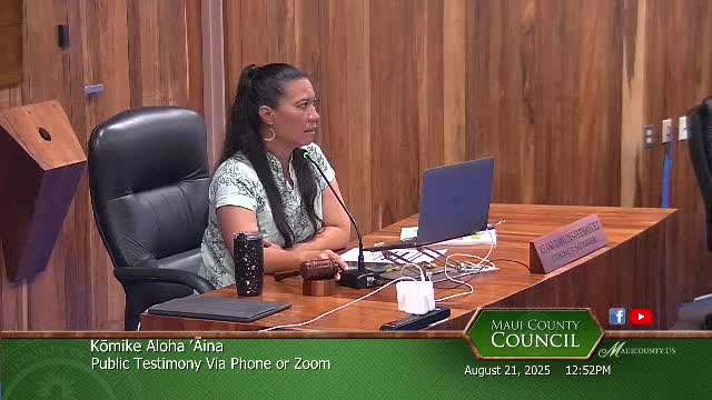 County Meeting Discusses Historical Trauma and Land Ownership Terminology