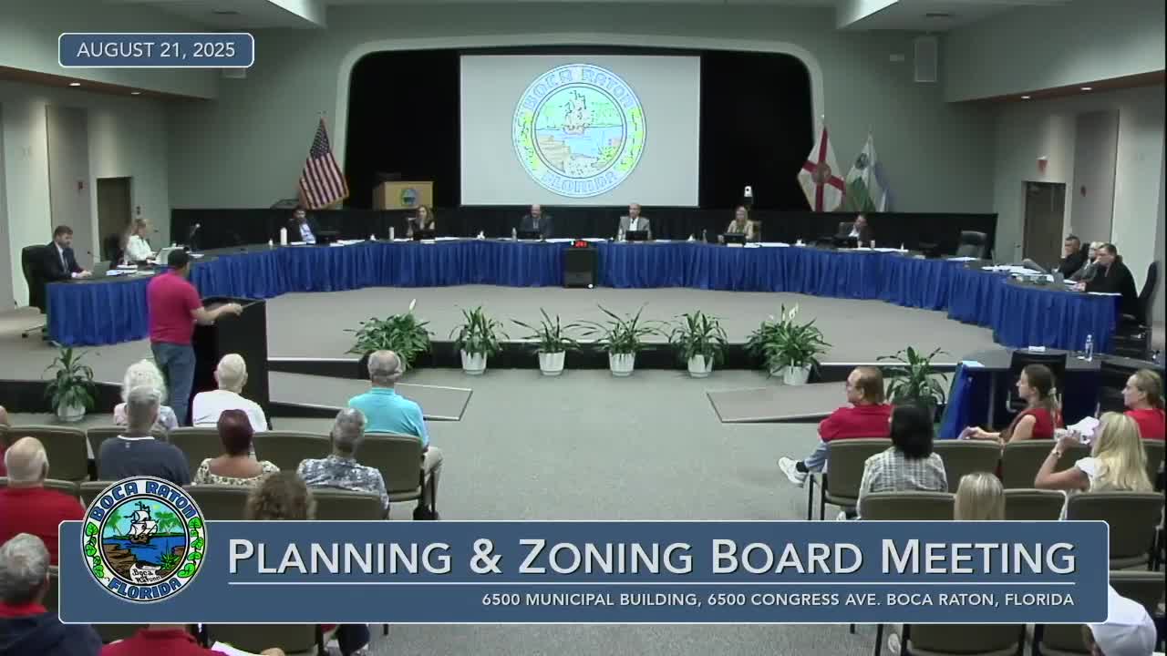 Residents Raise Concerns Over Boca Raton Hotel Project and Traffic Impacts