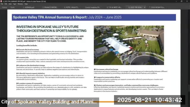 Spokane Valley City Council proposes 2026 budget of $1.775 million for events