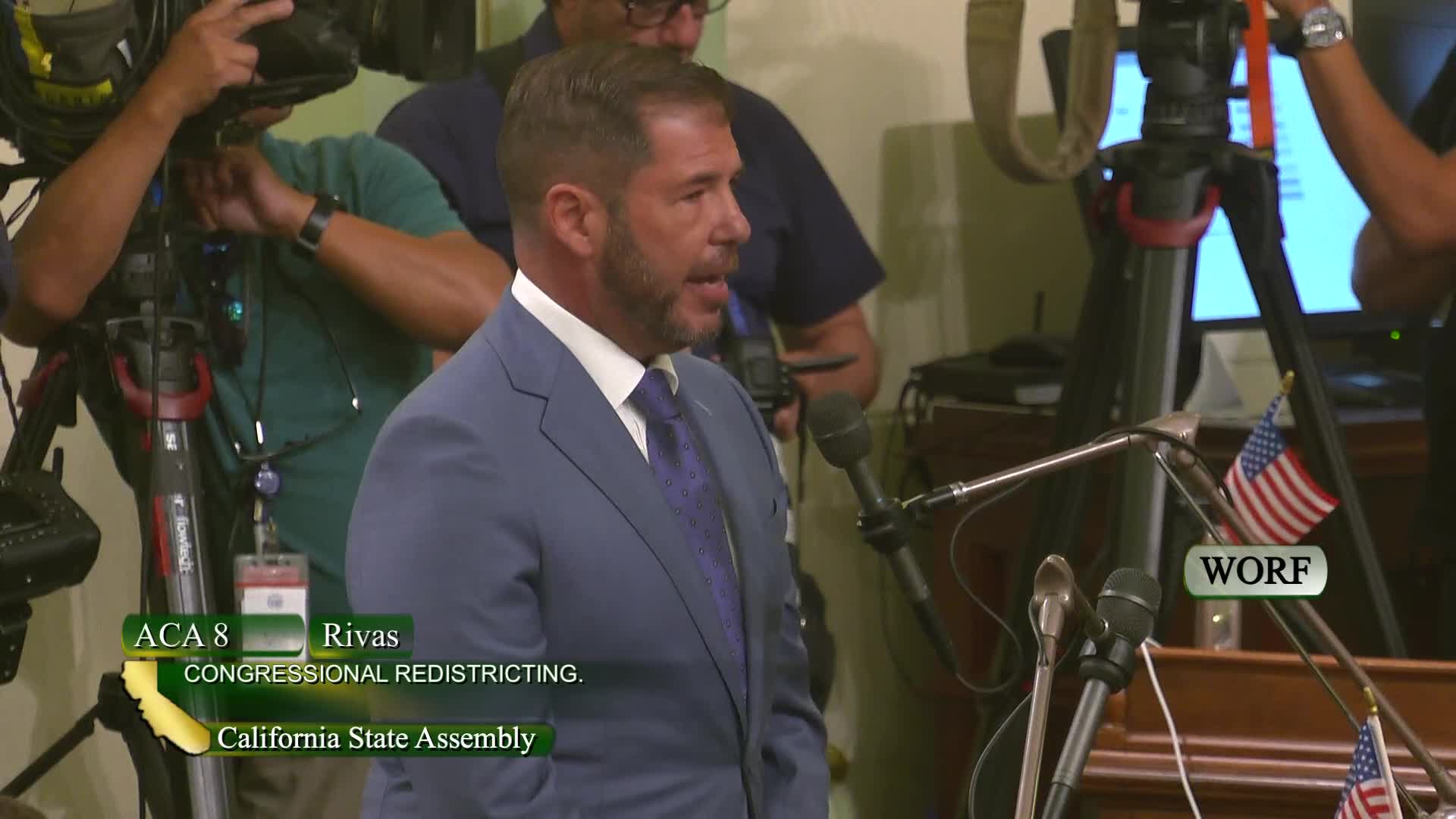 California Assembly Debates Redistricting Amid Charges of Partisan Gerrymandering