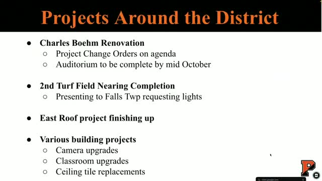 Pennsbury School District Updates Facility Projects and Community Engagement Plans