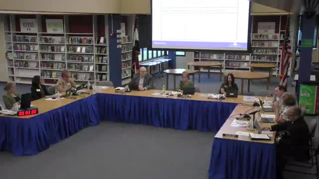 Superintendent Hogg Presents Proposition A Ballot Language to Board of Education