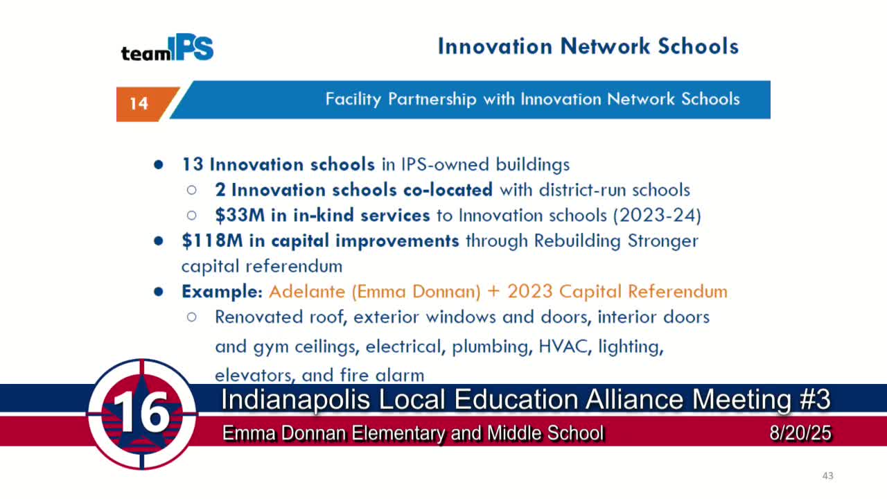 IPS outlines Rebuilding Stronger plan to address enrollment and facility utilization challenges