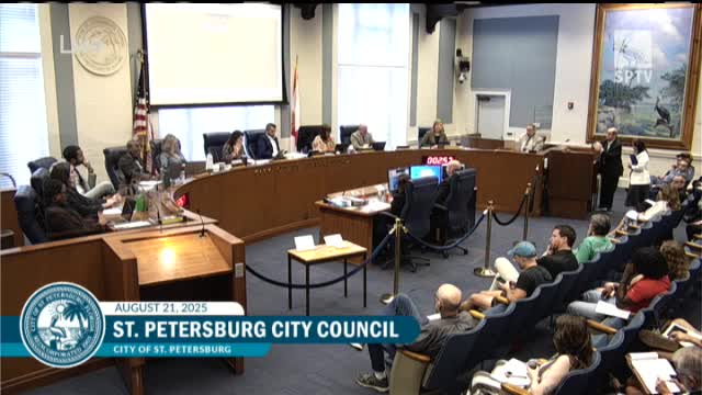 Council Members Urge Investment in Mahaffey Theater Upgrades and City Assets