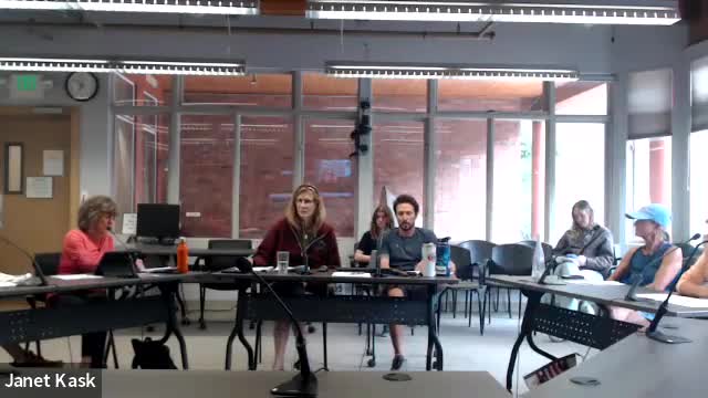Madeline Allen presents native plant course proposal for Telluride open space