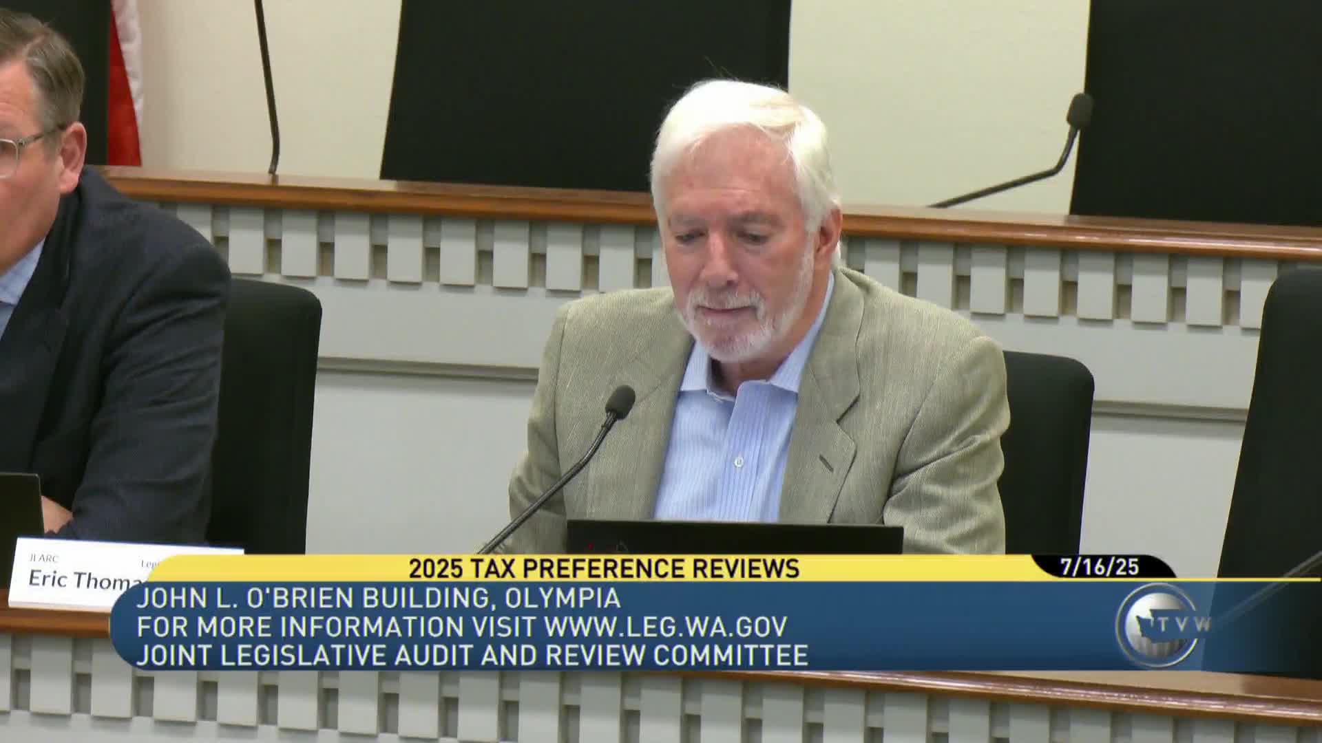 JLARC previews 2025 tax‑preference reviews: staff recommend continuation, modification, or further study depending on objective alignment