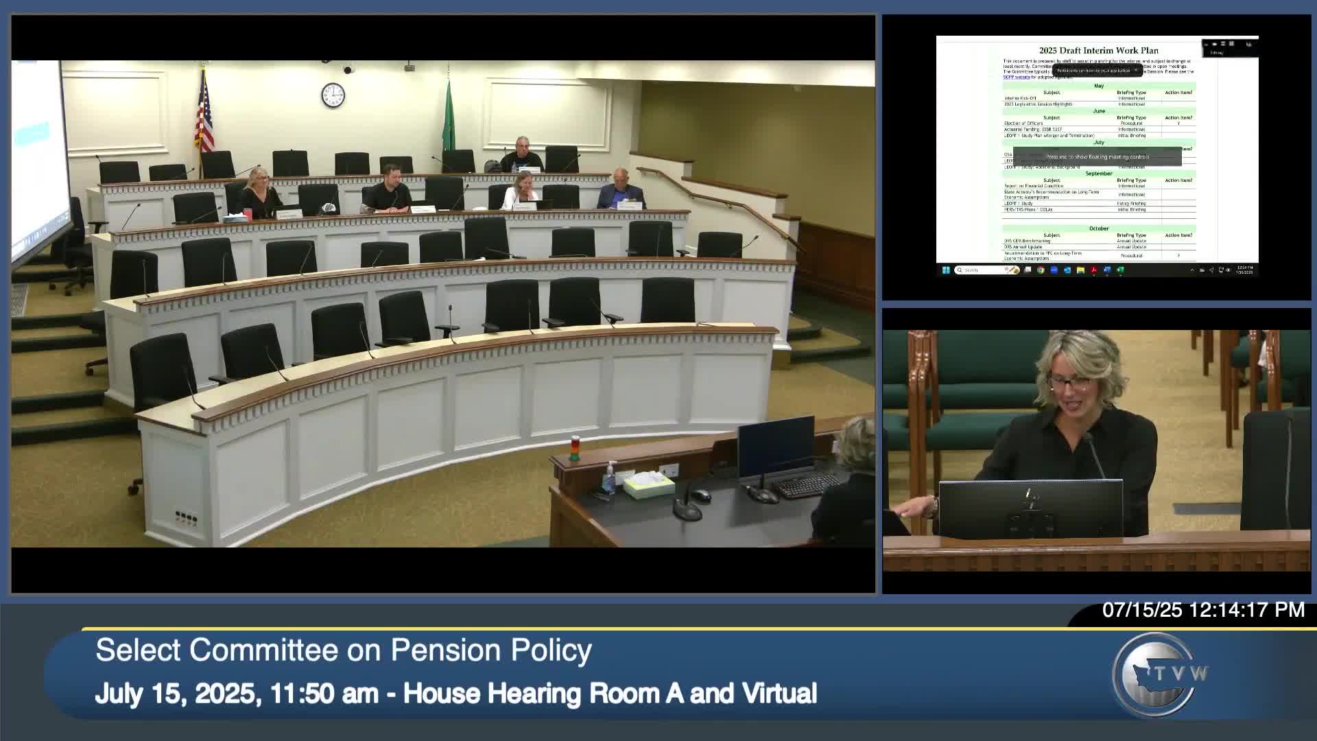 Committee adopts September agenda; schedules actuarial, DRS and SIB updates