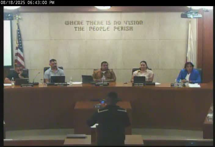 Unhoused resident alleges Huntington Park police used unlawful eviction tactics during public comment; council tables related item