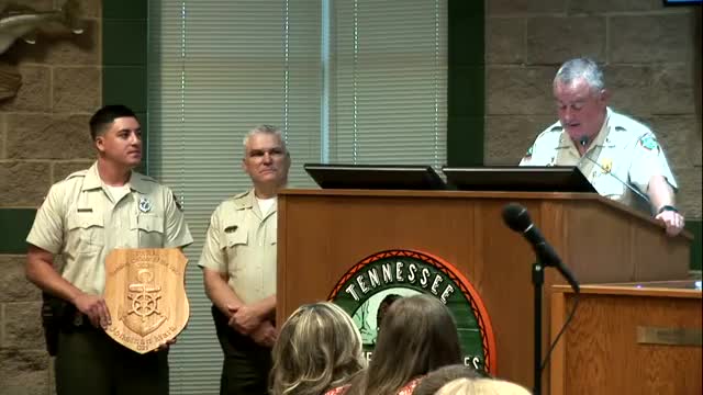 Officer John Mark recognized for enhancing voting enforcement in District 21