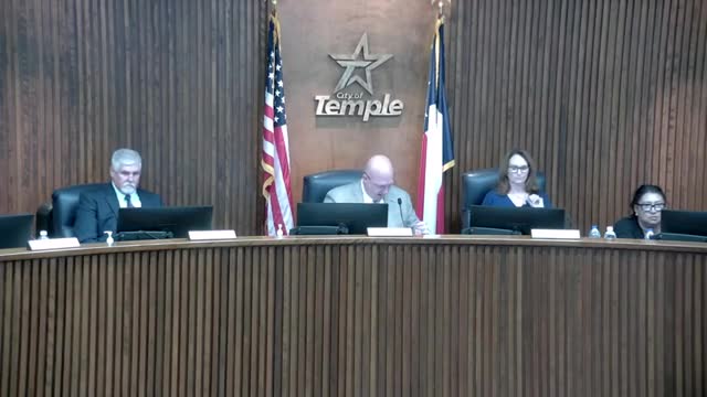 Temple City Council Approves Tax Rate Increase to $0.6975 for Fiscal Year 2026