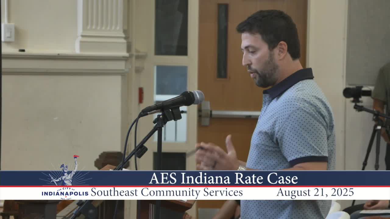 Local Attorney Urges Rejection of AES Indiana's Rate Hike Amid Consumer Struggles