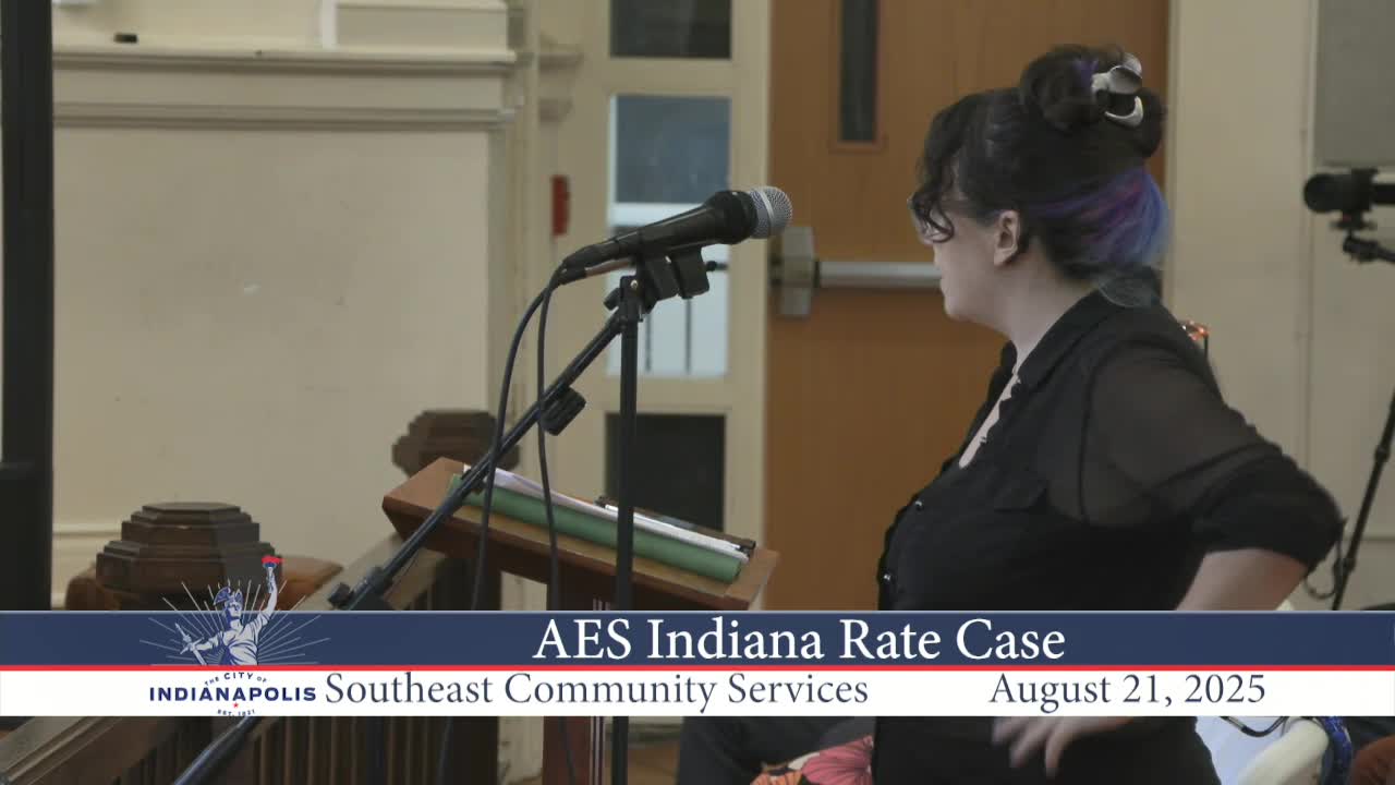 Community Voices Oppose AES Utility Rate Increase Amid Affordability Crisis