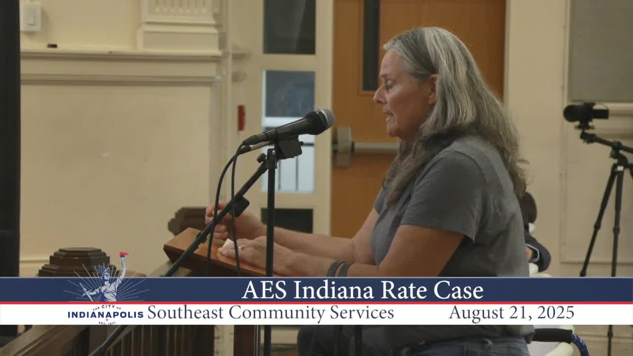 Retired Nurse Advocates for Energy Cost Transparency in Perry Township