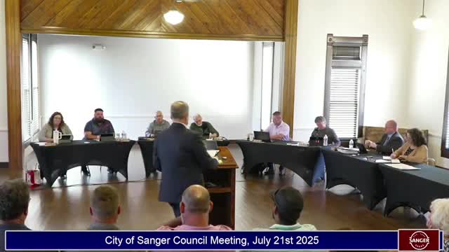 Vince Handler announces run for Denton County Justice of the Peace, Precinct 5 at Sanger meeting