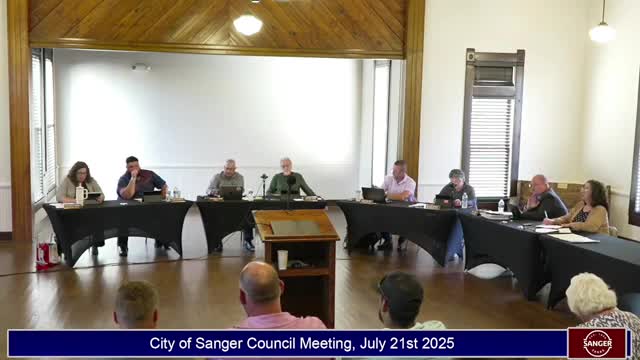Sanger council authorizes RFQ for multi-year economic development strategic plan