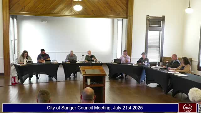 Sanger council approves city manager employment and severance agreements after executive session