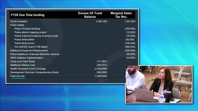 San Angelo police seek $250,000 portable building, evidence consolidation and staffing funds