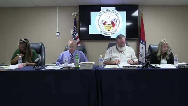 Van Buren County quorum court approves six ordinances; 9-1-1 transfer amended to $60,000