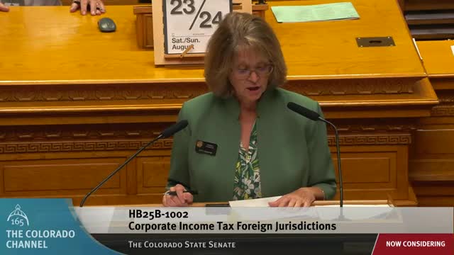 Colorado Senate Debates $72M Annual Corporate Tax Increase Amid TABOR Compliance Concerns
