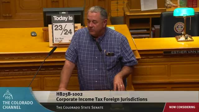 Senate Adopts House Bill 1002 Amidst Taxation Concerns and Tabor Surplus Debate
