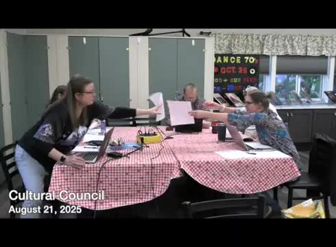 Hubbardston Cultural Council reports grantee reimbursements, $352.64 carried over; recommends freezing admin funds