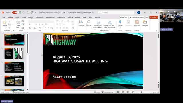 Dunn County plans $290K for new trucks with conveyor system for roads