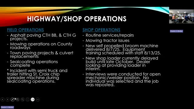 City Department Discusses Equipment Challenges Ahead of Winter Operations