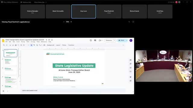 ADOT legislative update: Senate budget as passed includes targeted funds for local projects including Riggs Road interchange and Payson turn lane