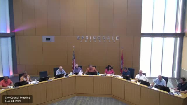 Council approves water‑territory agreement with Cave Springs to align service boundaries with city limits