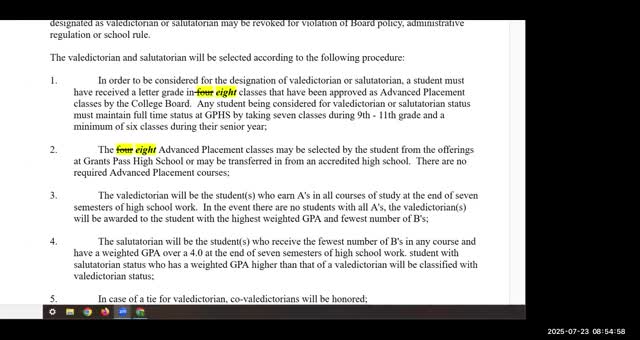 Board workshop debates stricter dress code language, enforcement and consistency across schools