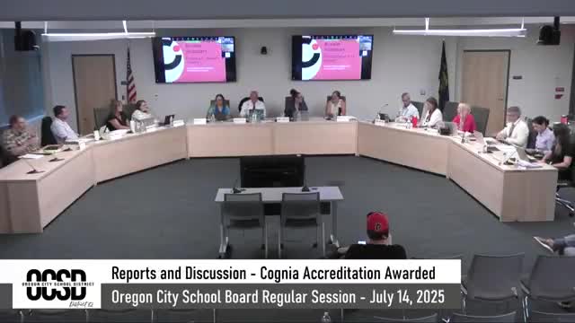 District announces K‑12 Cognia accreditation, reports summer programs and strategic‑plan progress
