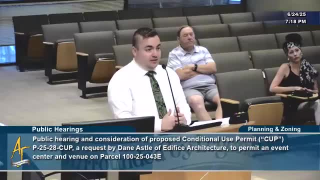 Commission recommends conditional-use permit for Apache Trail Superstition Event Center, commissioners cite noise concerns but approve with conditions