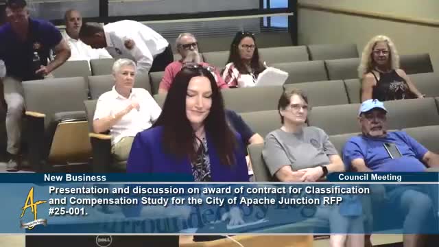 City staff recommend Public Sector Personnel Consultants for 2025–26 classification and compensation study