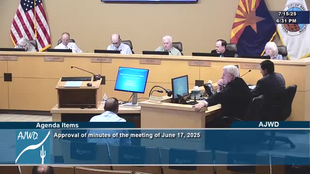 Apache Junction Water District approves purchase of custom trailer and mini excavator