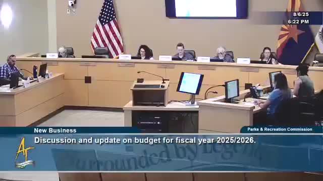 Parks & Rec budget adopted: department reports $17 million program, $6.2M capital fund and staff increases