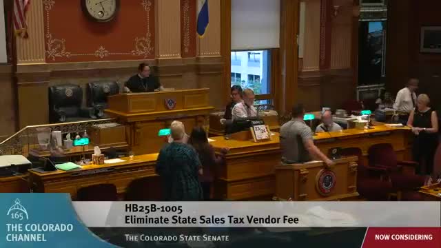Senator Schauffler Proposes Amendment Removing Sales Tax Penalties for Small Businesses