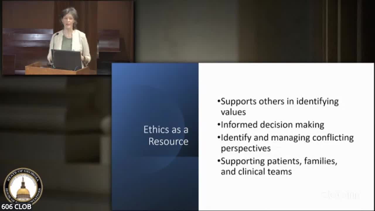 Healthcare Experts Discuss Advance Directives and Family Decision-Making in Georgia