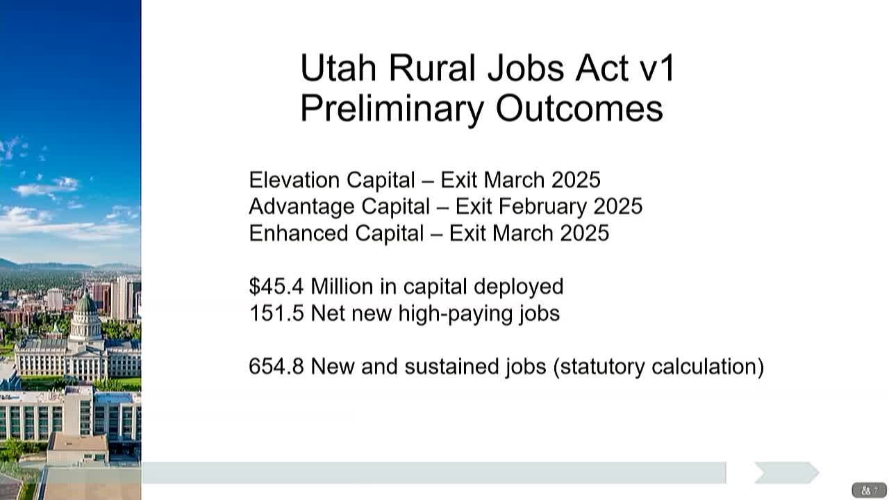 Utah Legislature Evaluates Impact of Film Incentive Programs on Economic Development