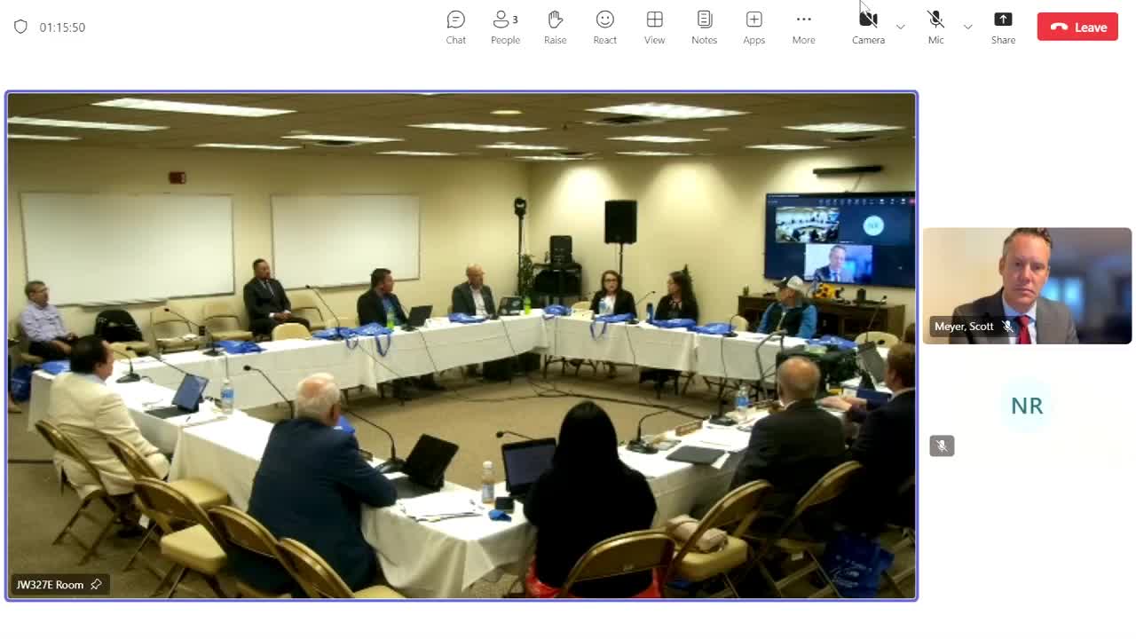 Representative Brown highlights unity between Sisseton Wahpeton and Spirit Lake Nations