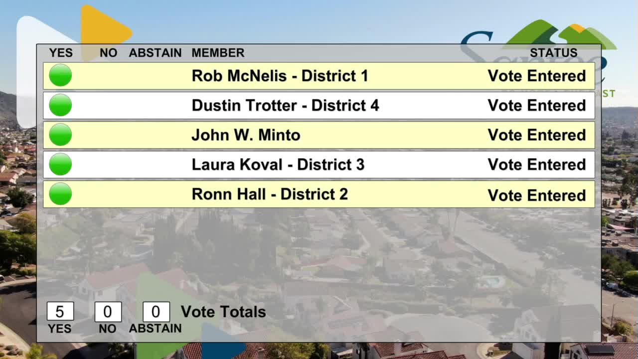 Santee council approves $18,500 for conceptual design work for potential theater parcel; one council member objects
