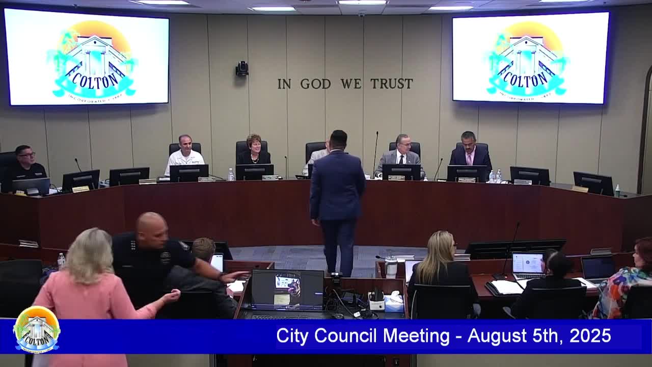 Colton attorney reports $265,000 settlement in Sanchez v. Gonzalez, asks council for direction