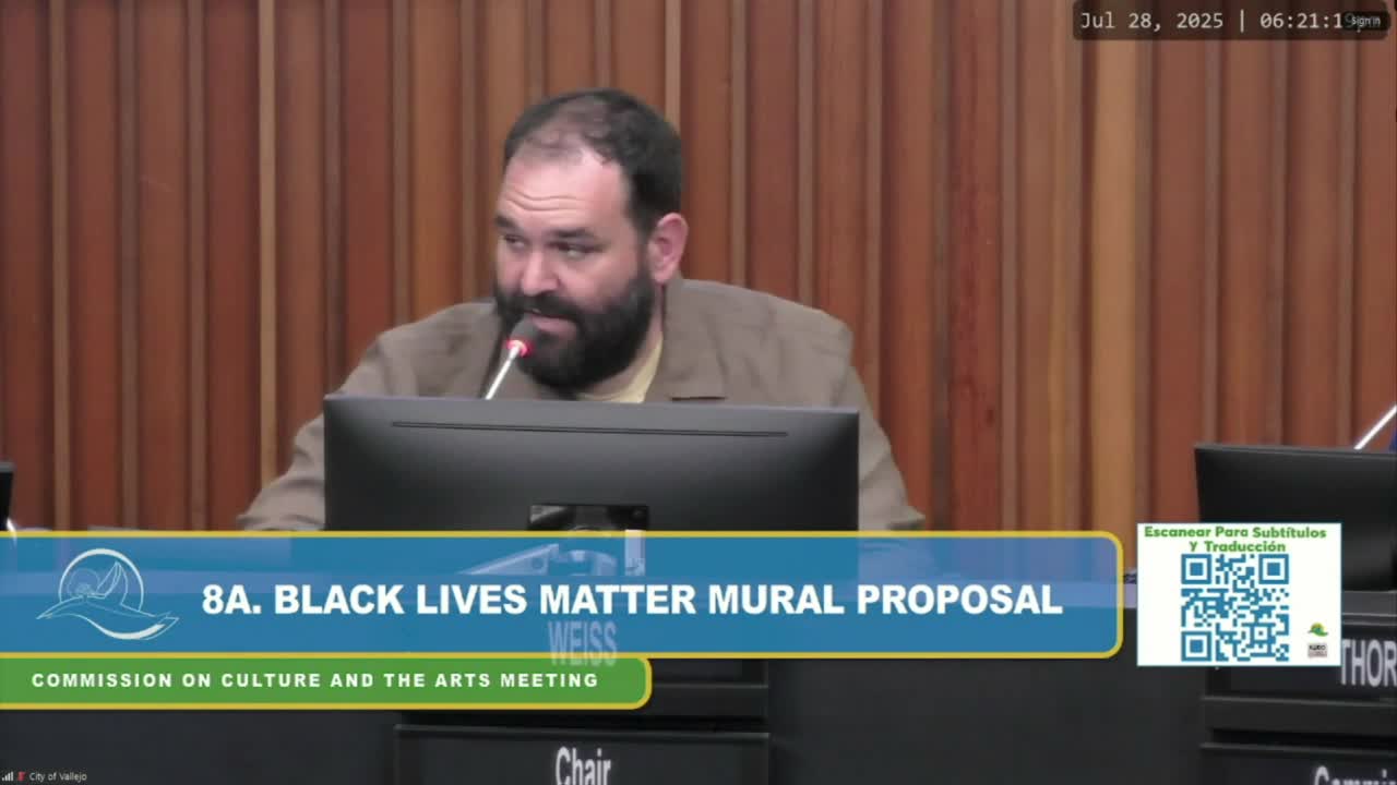 Commission approves concept for Black Lives Matter mural on city property