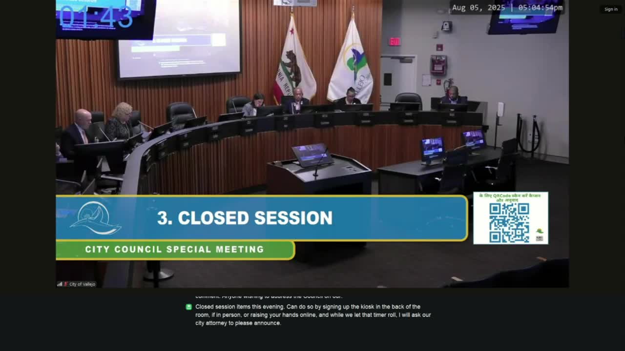 City Council adjourns into closed session to discuss IBEW labor talks and ACLU letter alleging possible violations