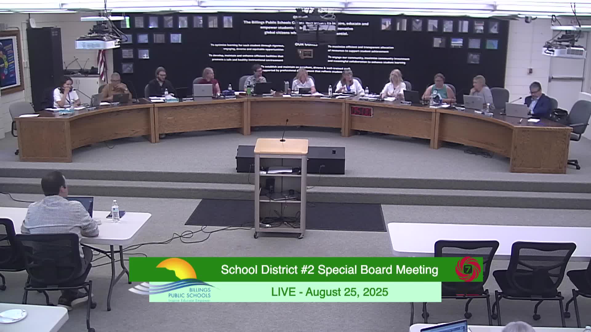 Trustees Approve Budgets for Elementary and High School Districts Unanimously