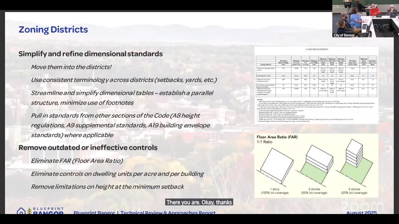 Planning Council proposes zoning changes for Bangor's residential districts
