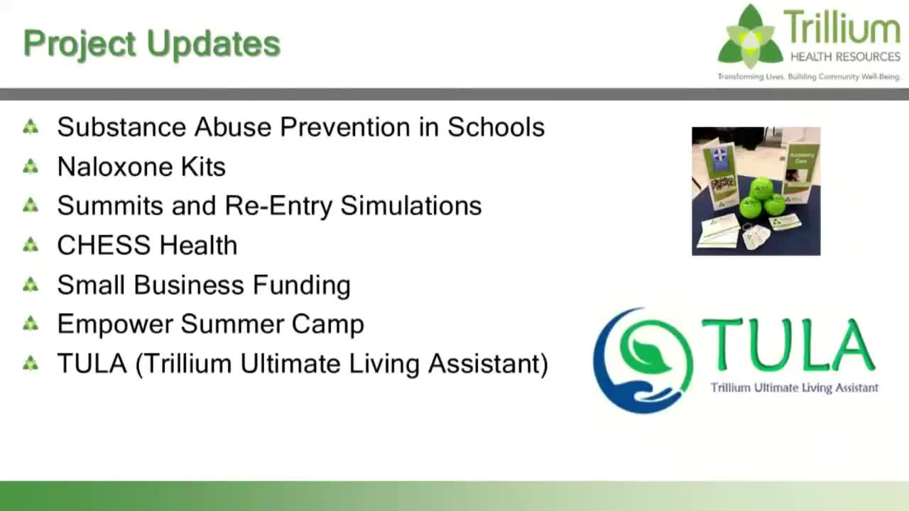 Trillium to Showcase Health Programs at North Carolina County Commissioners Meeting