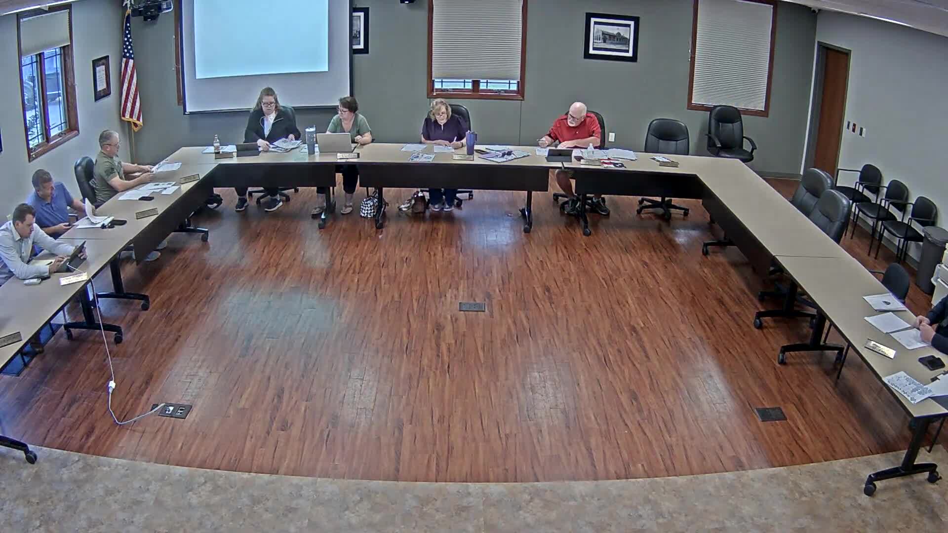 City Council Approves Packer City Truck Invoice and Considers Zoning Change Proposal