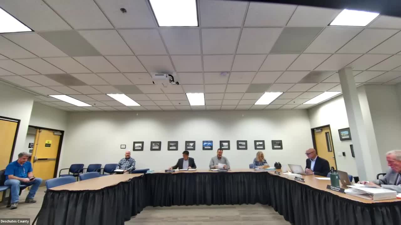 Deschutes County Commissioners Acknowledge Firefighters Amidst Flat Fire Emergency