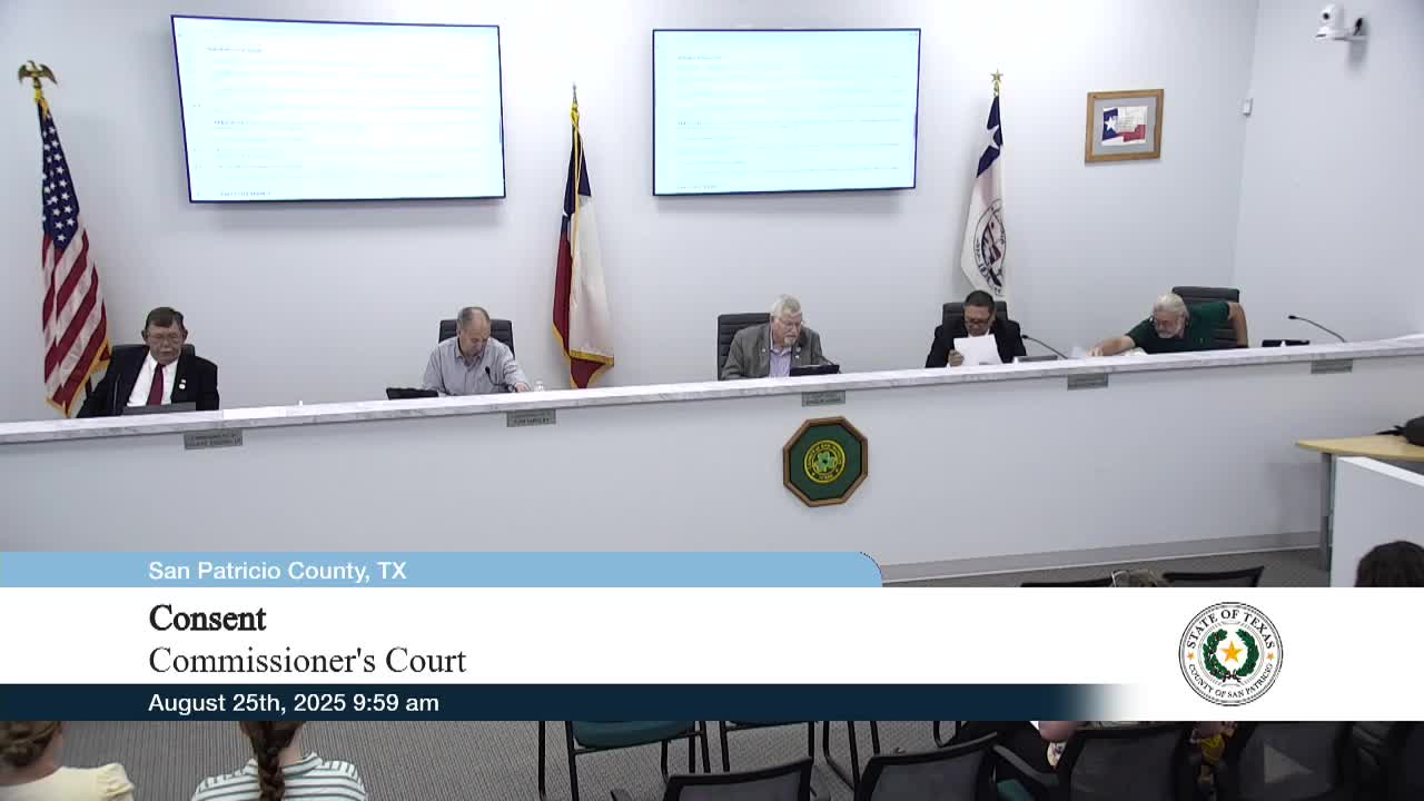 Coastal Bend Initiative updates Ingleside On The Bay Park and San Patricio projects